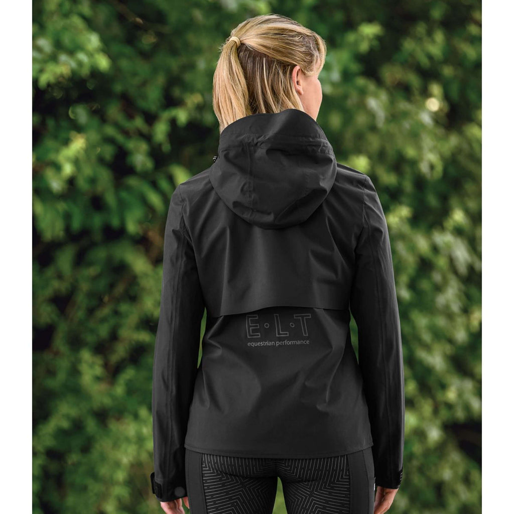 ELT Abrigo de lluvia Performance Negro