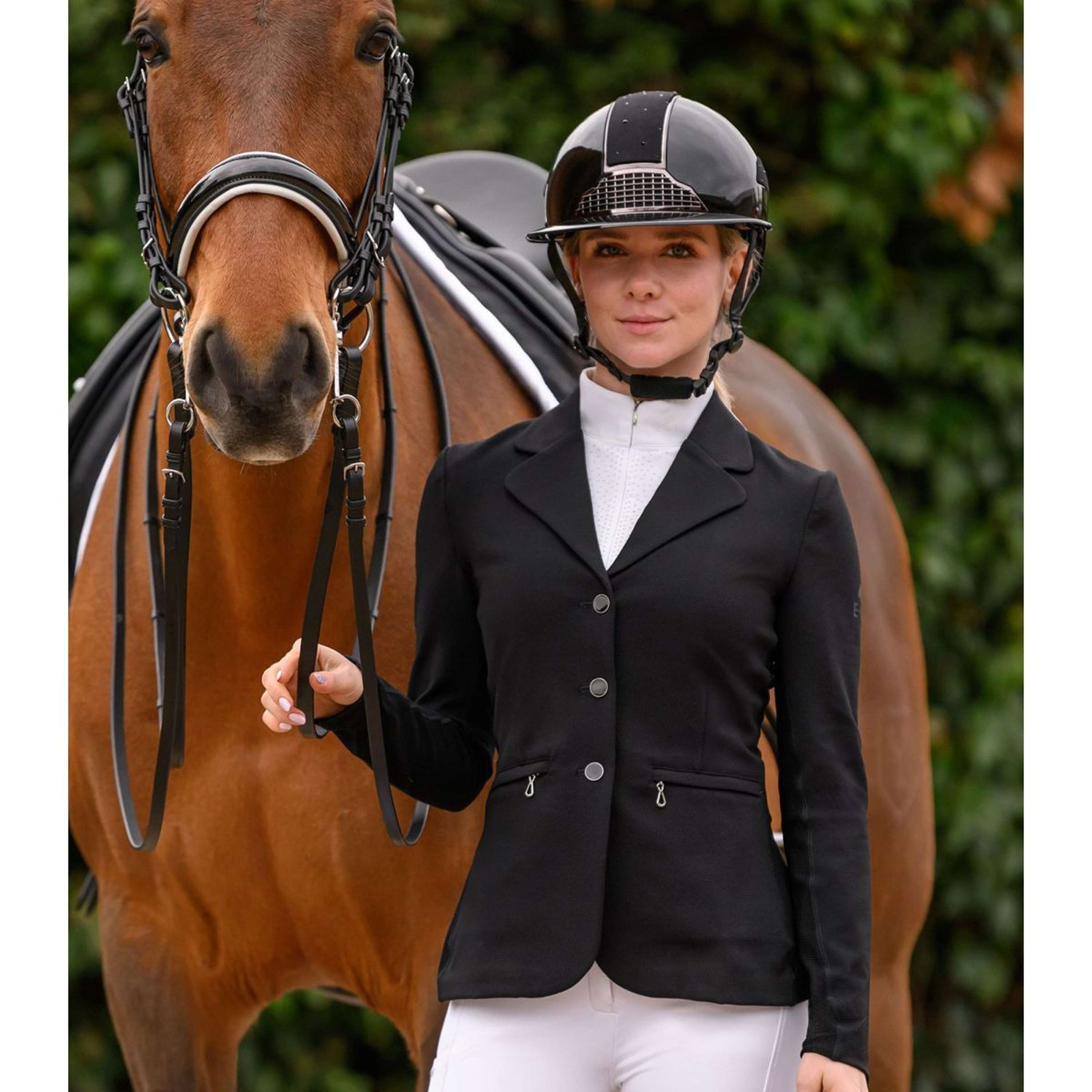 ELT Chaqueta de Competición Light Mesh Adolescentes Negro
