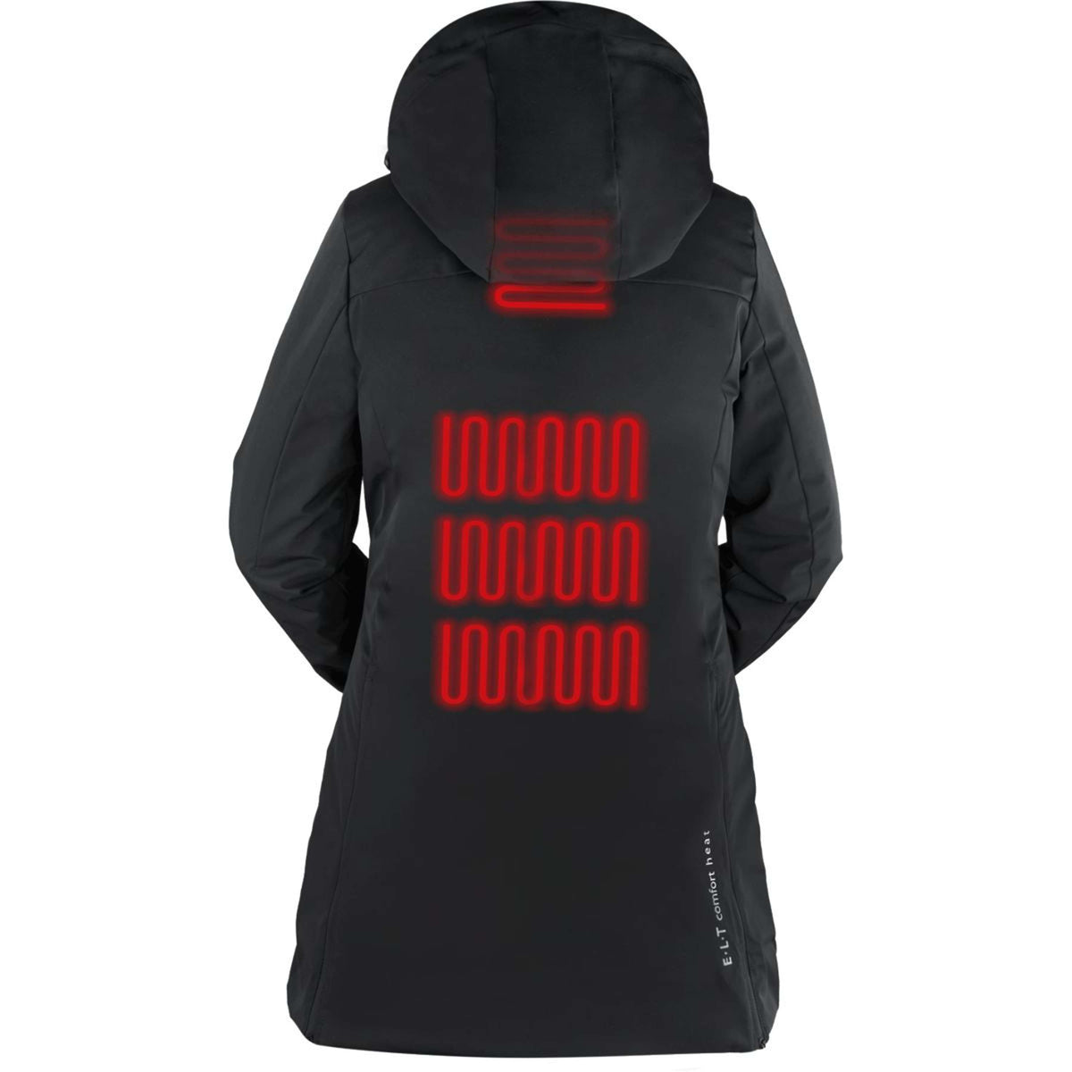 ELT Chaqueta Calefactable Heated Comfort Negro