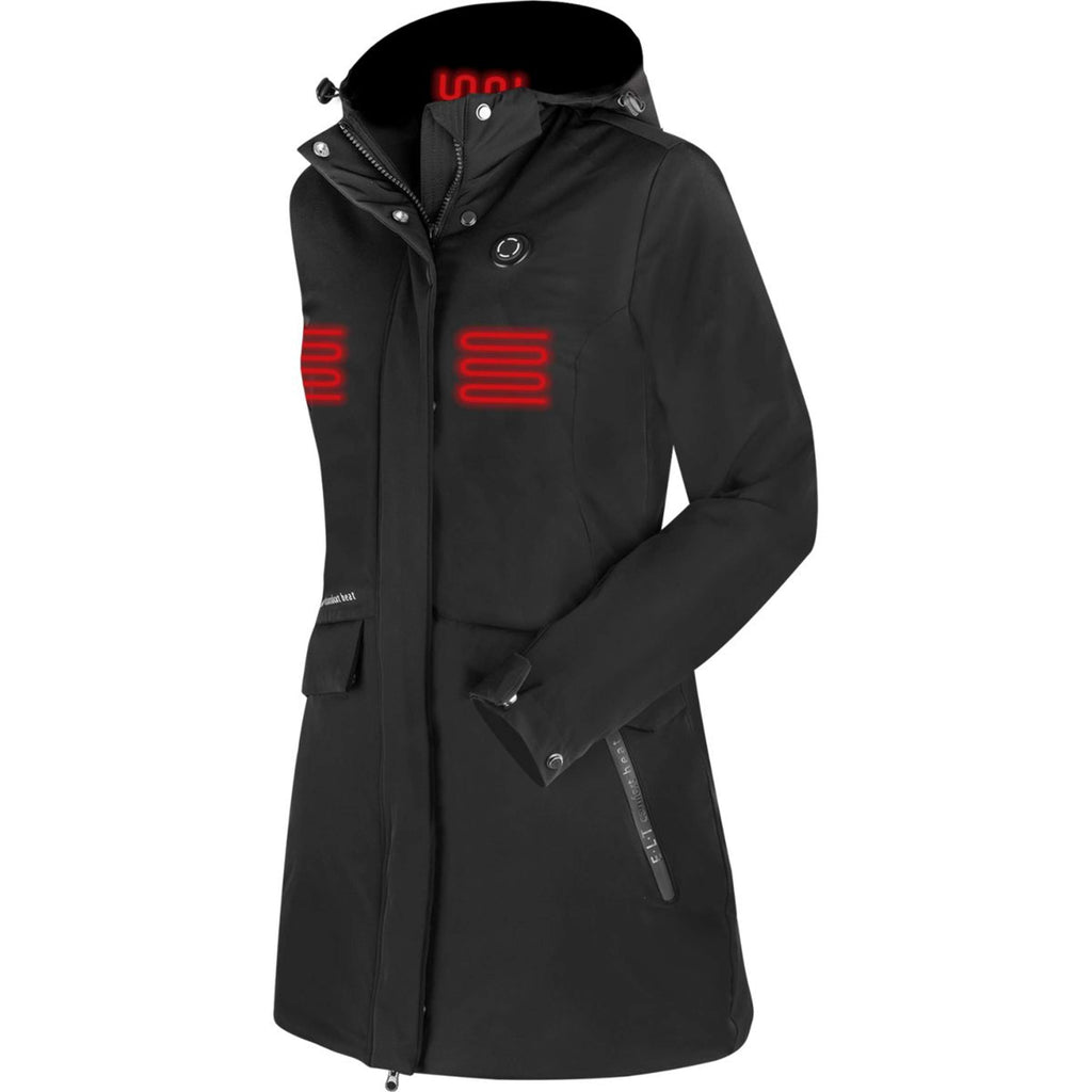 ELT Chaqueta Calefactable Heated Comfort Negro
