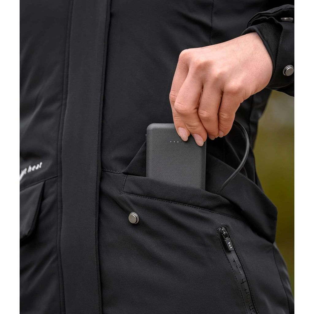 ELT Chaqueta Calefactable Heated Comfort Negro