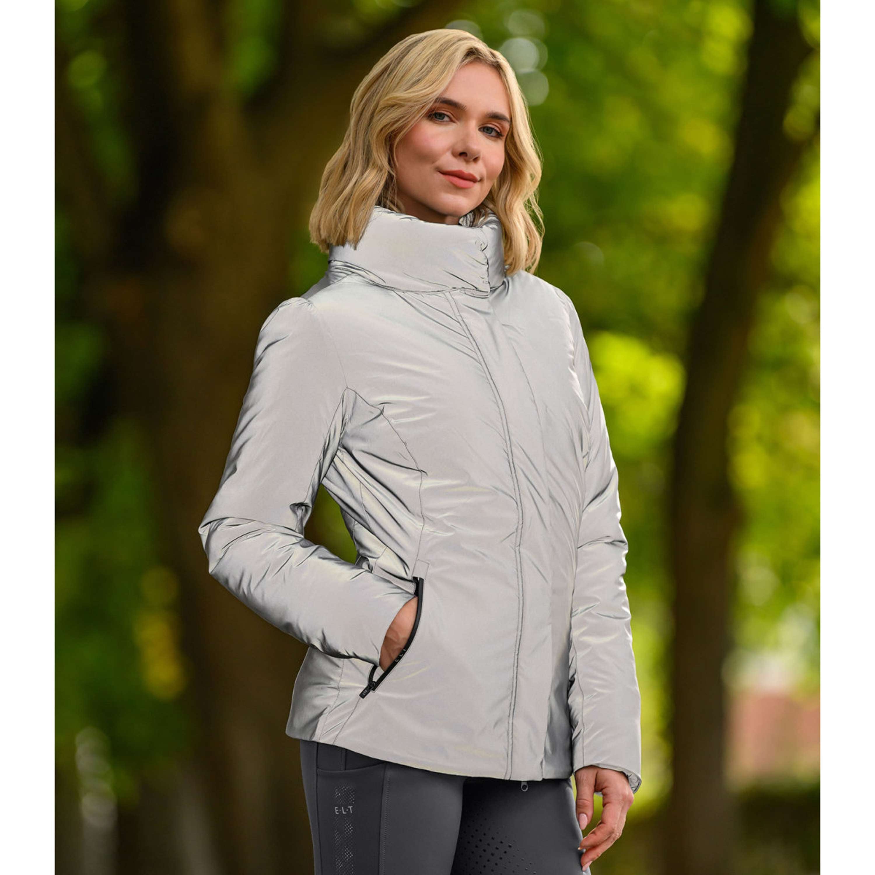 ELT Abrigo de lluvia Reflective Gris Plateado