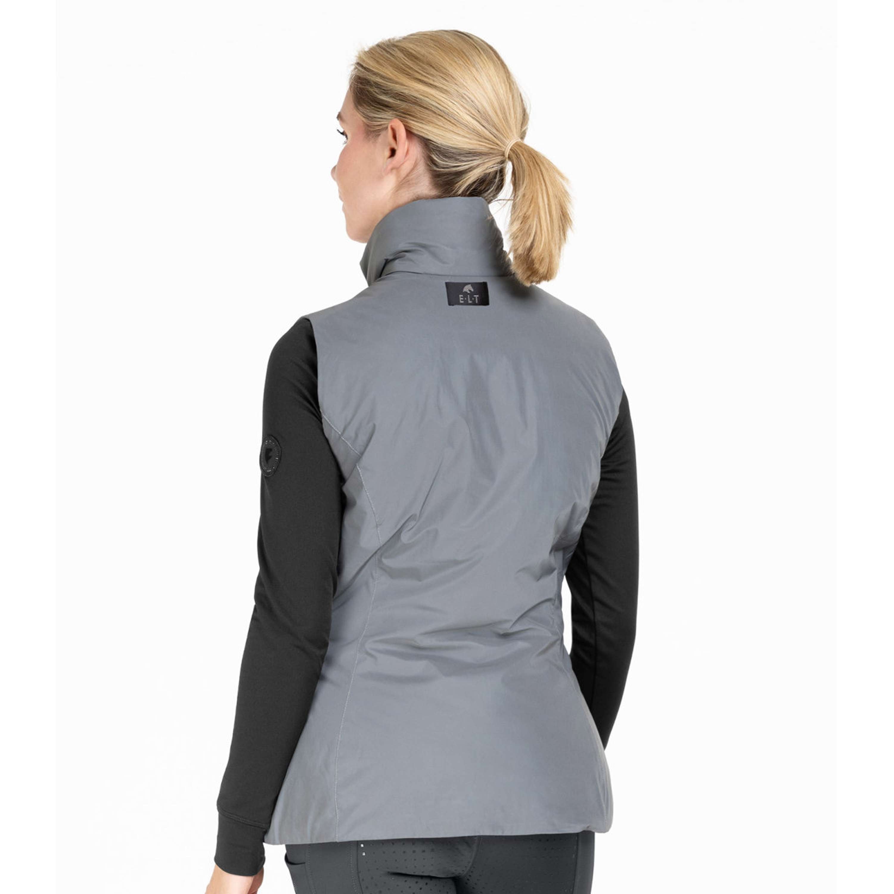 ELT Chaleco Reflective Gris Plateado