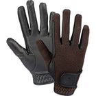 ELT Guantes de Equitación Winter Fleece Espresso