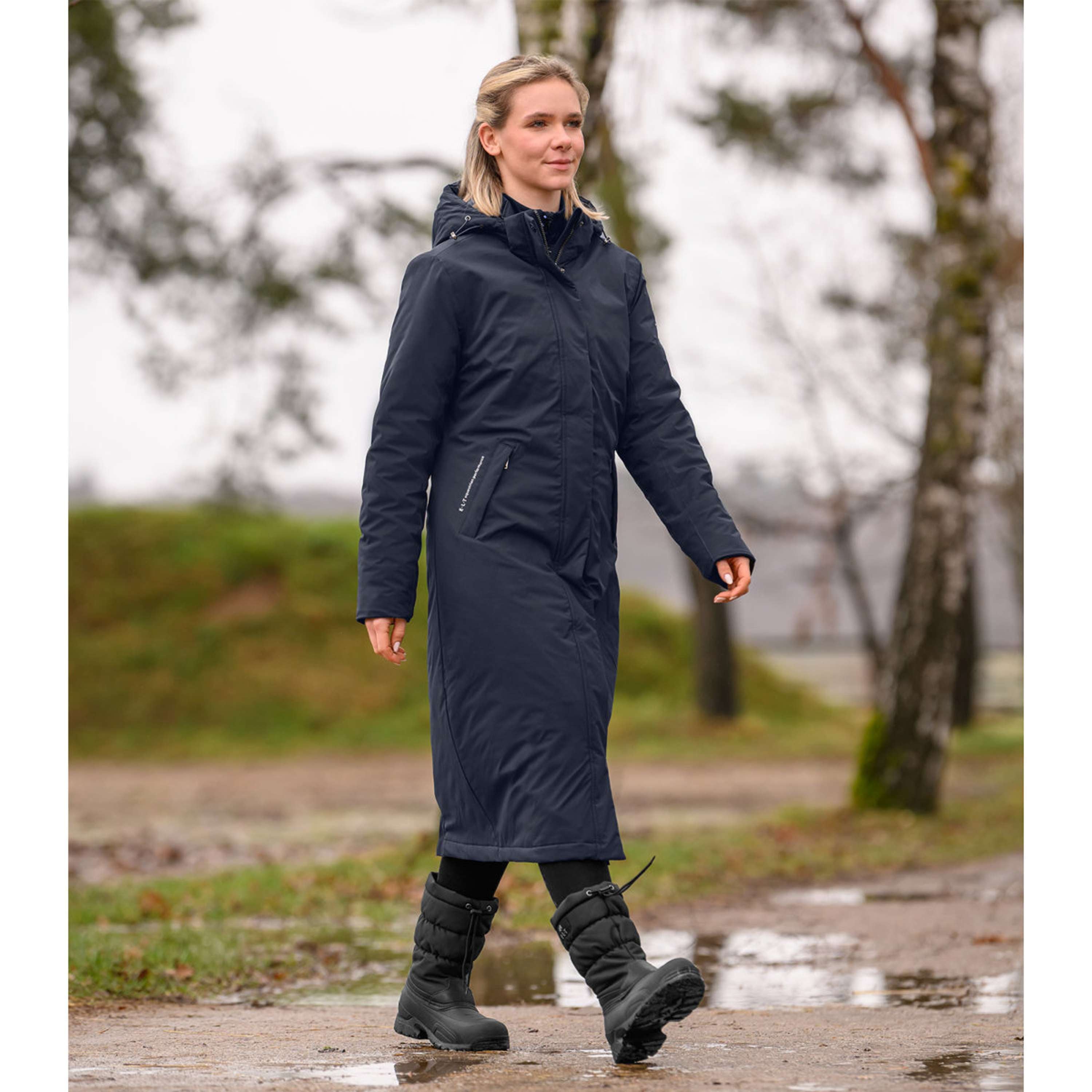ELT Gabardina Larga Winter Performance Deepblue