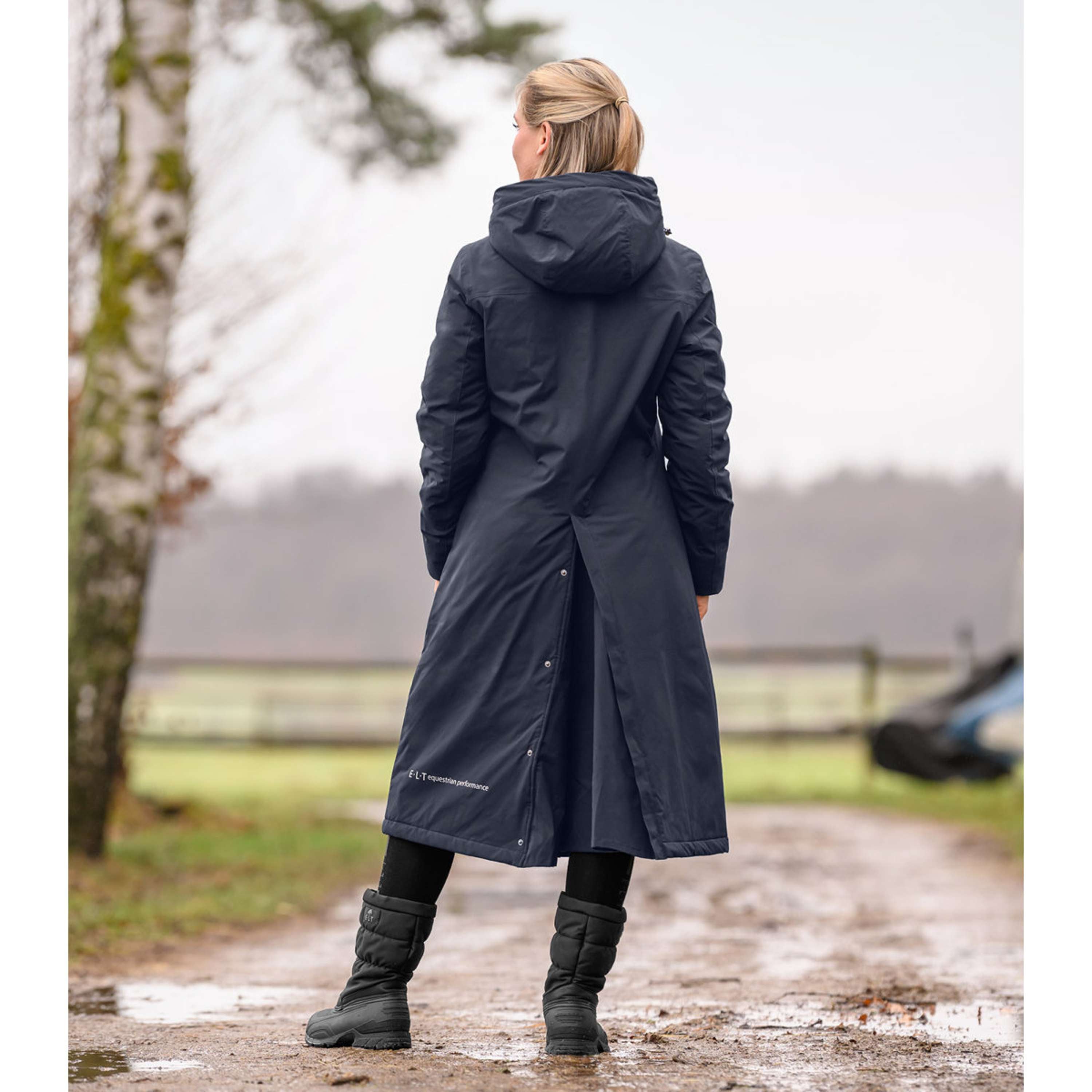 ELT Gabardina Larga Winter Performance Deepblue