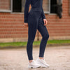 ELT Legging de Equitación Essential Kids Full Grip Deepblue