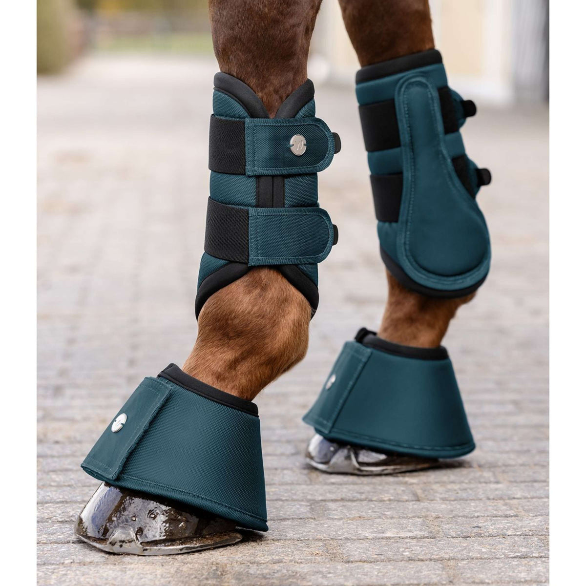 Waldhausen Botas para Caballos Comfort Fit Petrol Blue