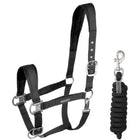 Waldhausen Juego de Cabestro Velvet Negro