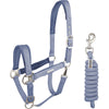 Waldhausen Juego de Cabestro Velvet Azul Oceano