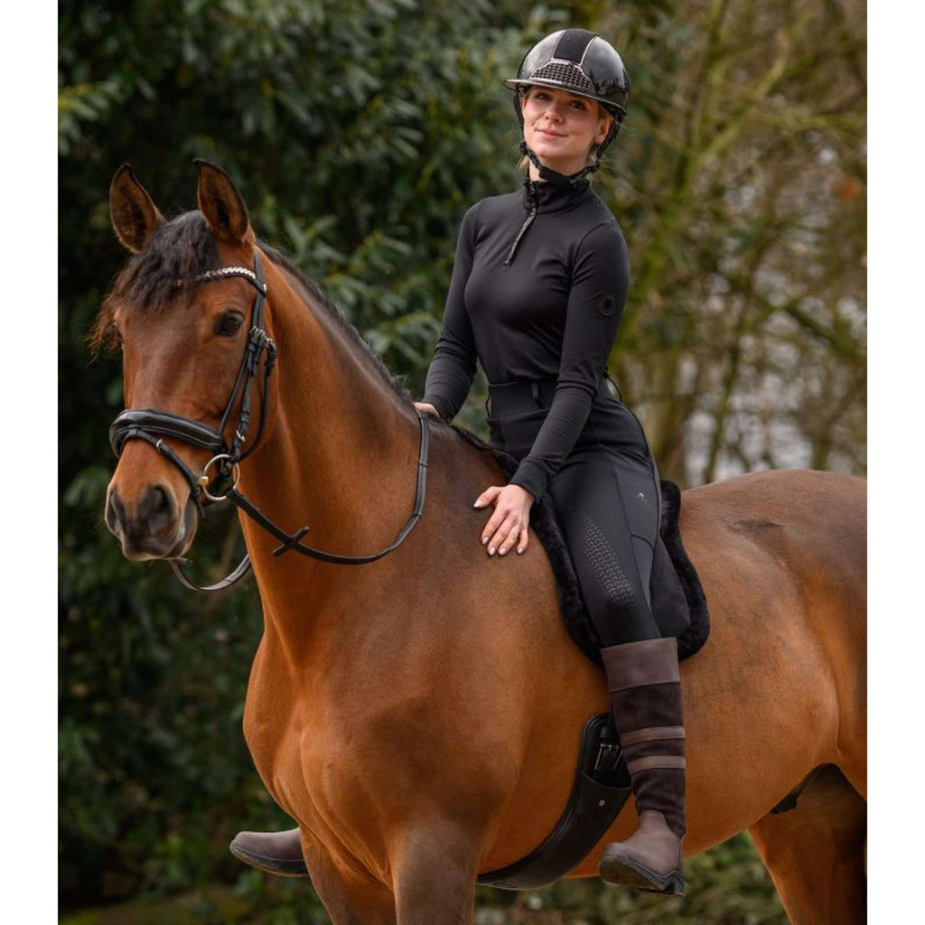 Waldhausen Bareback Pad Soft Negro