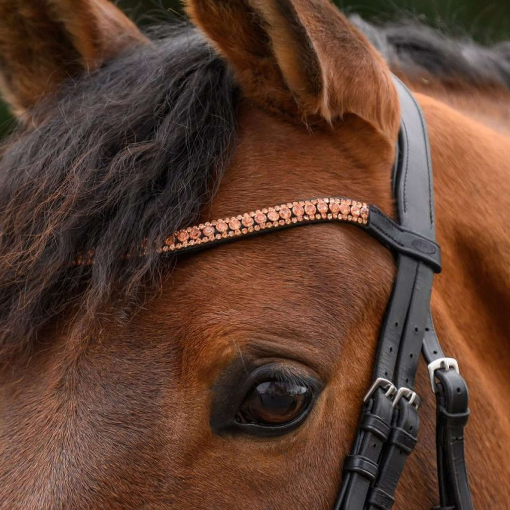 STAR Frontal Purpurina Oro Rosa