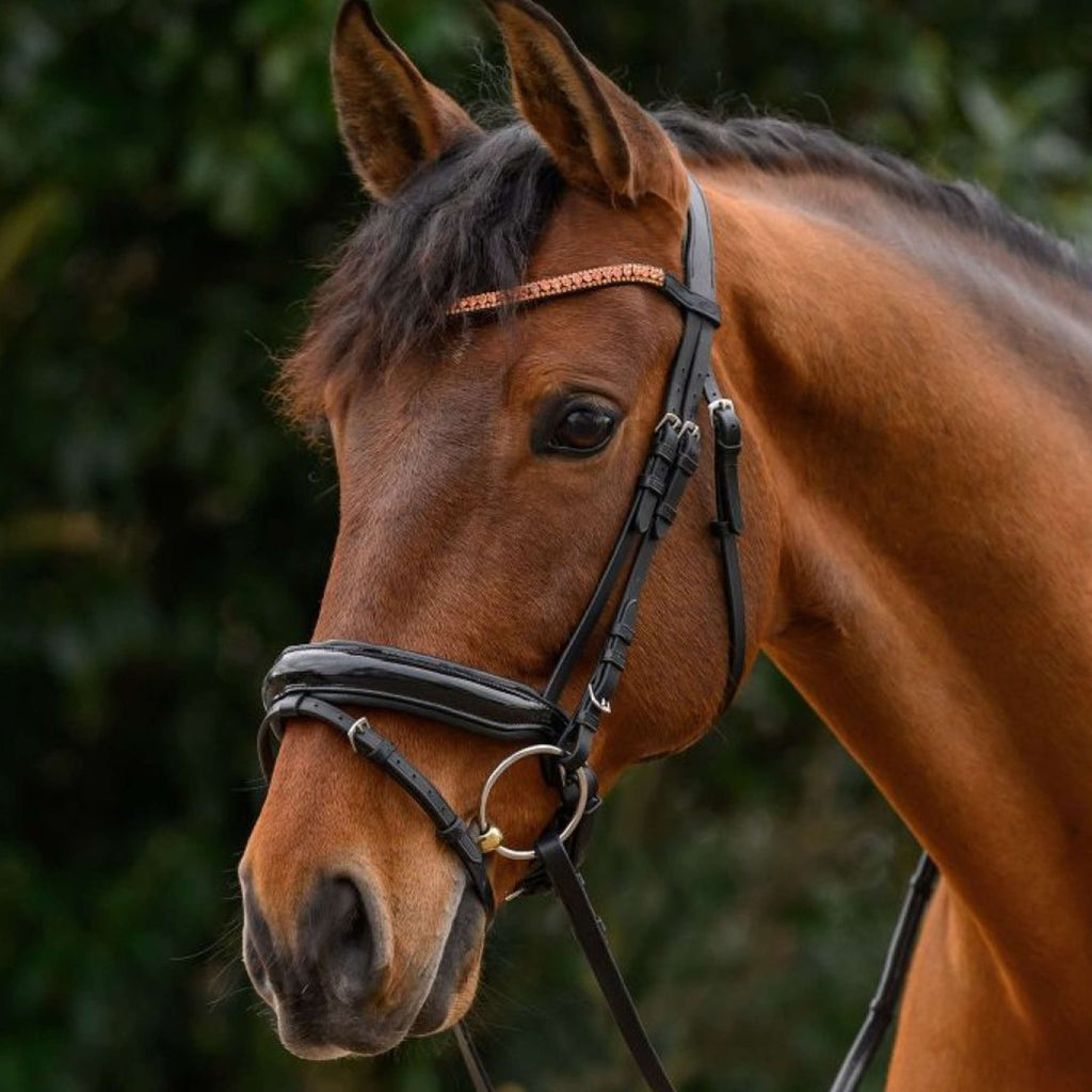 STAR Frontal Purpurina Oro Rosa