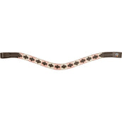 Waldhausen Frontal X-Line Polo Marron/Rosa/Beige