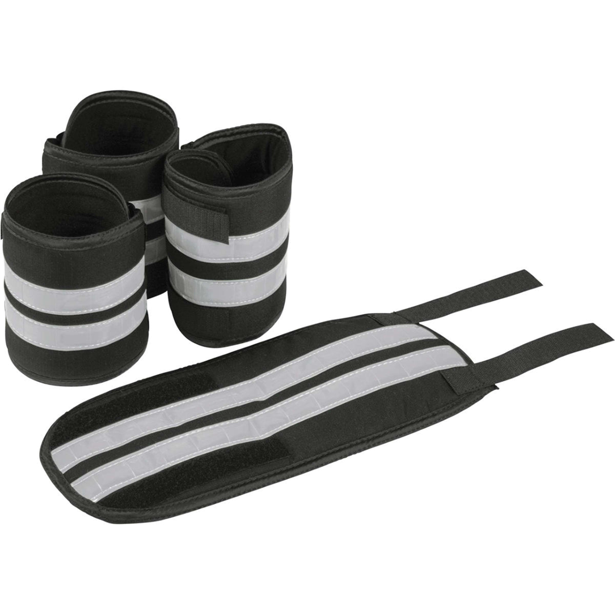 Waldhausen Banda Reflectante Reflex 4 Piezas Plata