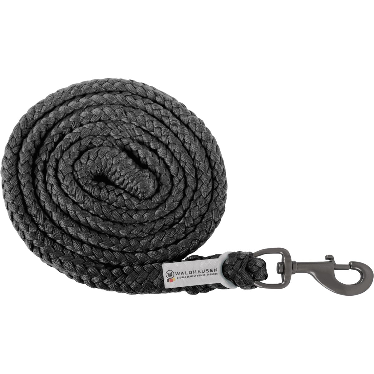 Waldhausen Lead Rope con Mosquetón Negro