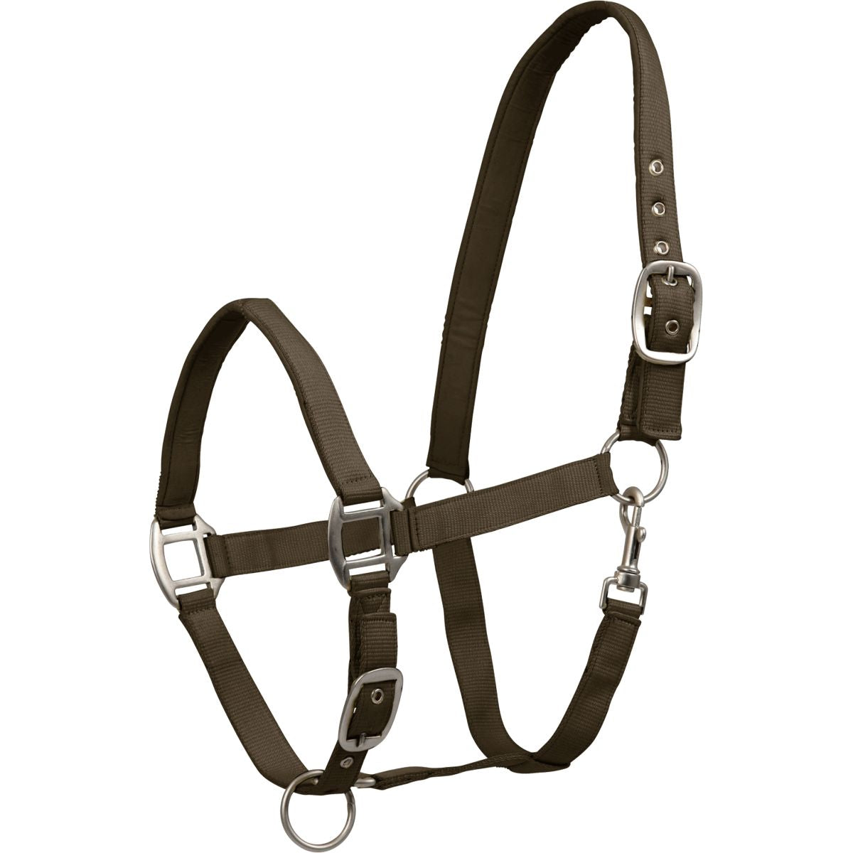 Waldhausen Cabezada Perlon Satin Verde/Marron