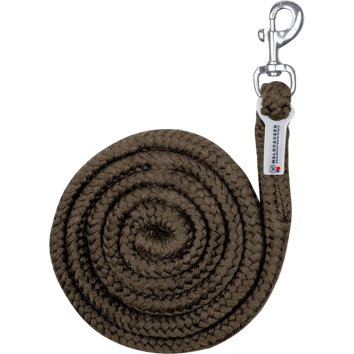Waldhausen Cuerda de Cabestro Economic con Mosquetón Verde/Marron