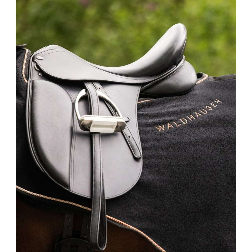 Waldhausen Manta de ejercicio Modern Negro/Oro Rosa
