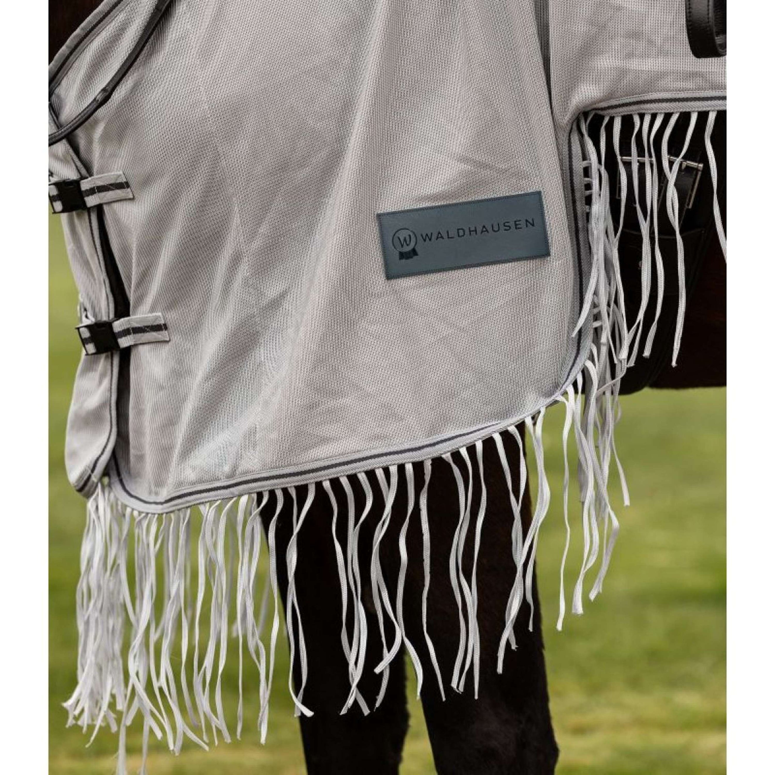 Waldhausen Coperta da equitazione anti-mosche Protect Gris Plata Waldhausen Coperta da equitazione anti-mosche Protect Gris Plata