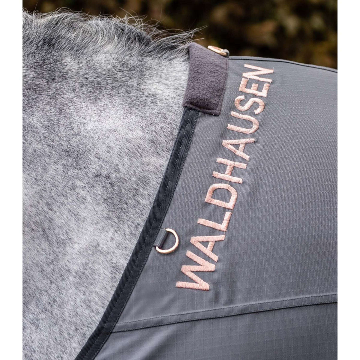 Waldhausen Manta Antimoscas Comfort Español (ES): Espalda Impermeable Gris
