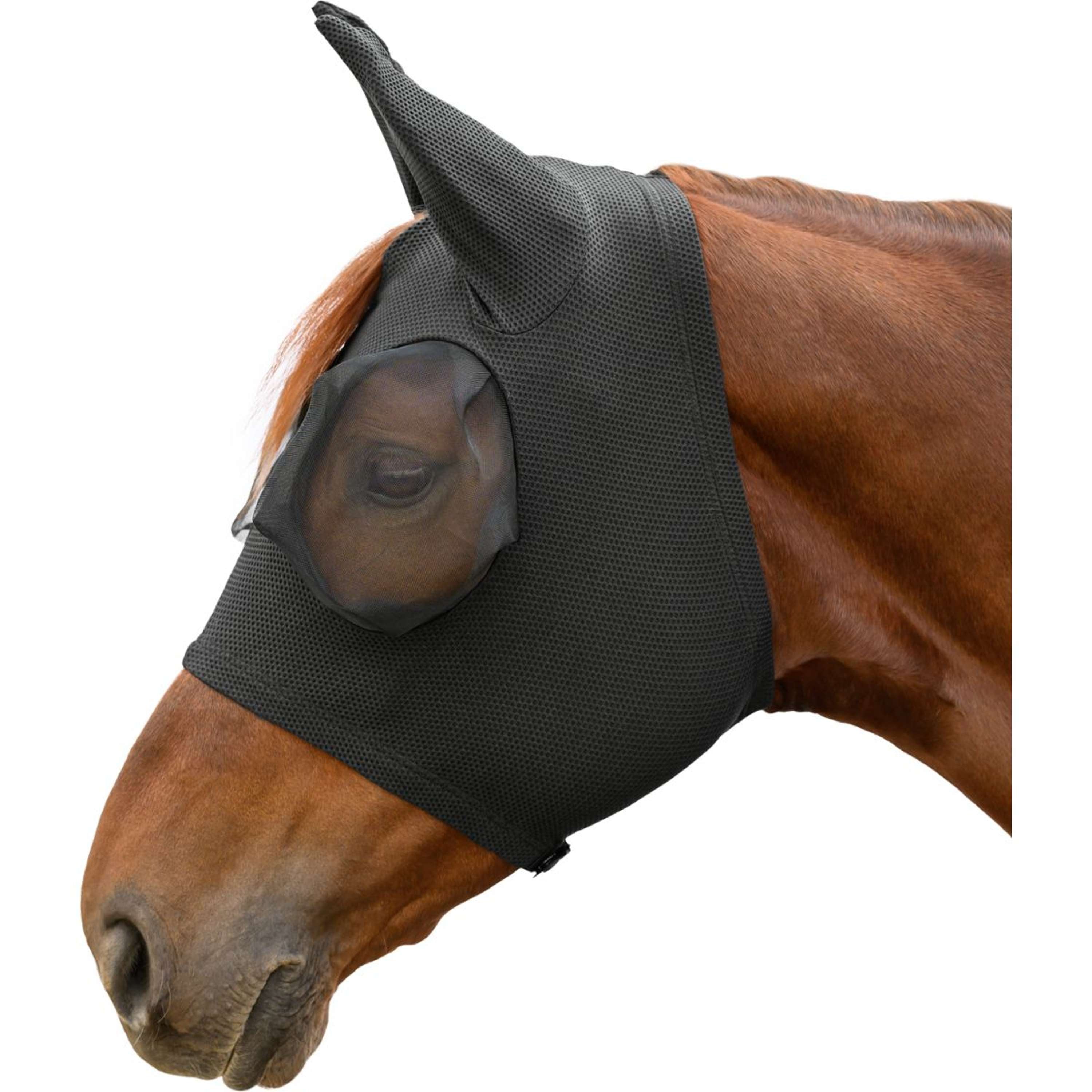 Waldhausen Máscara para Moscas Puck Breath Negro