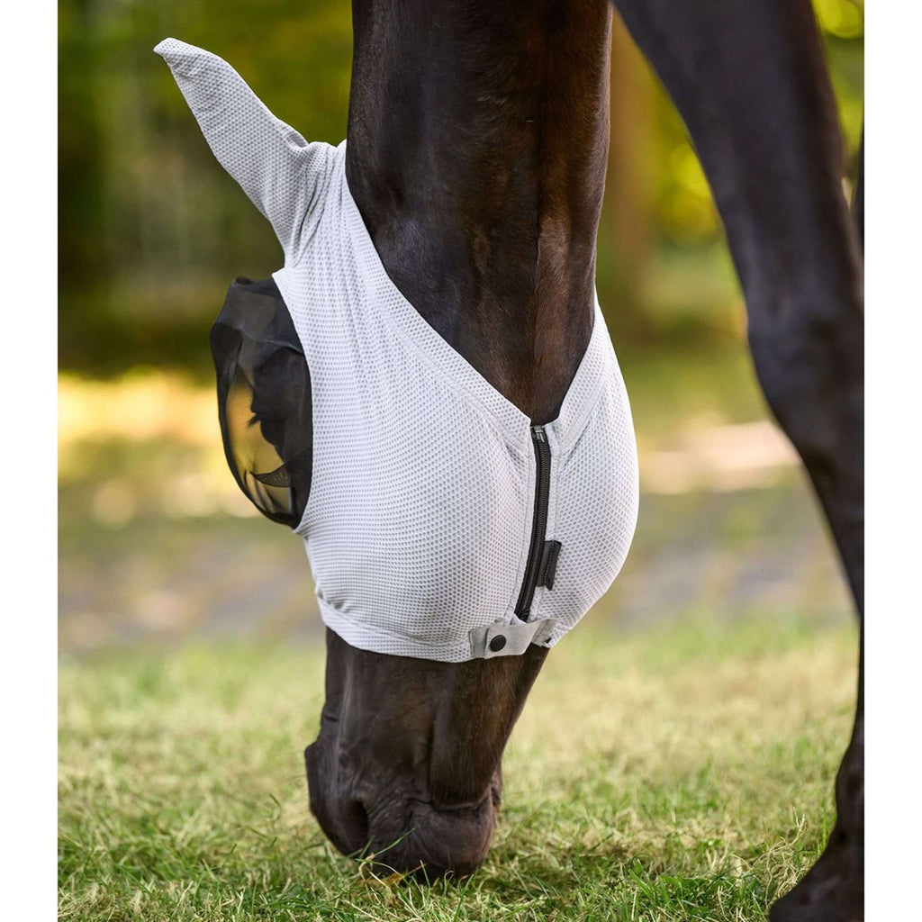 Waldhausen Máscara para Moscas Puck Breath Gris Plata