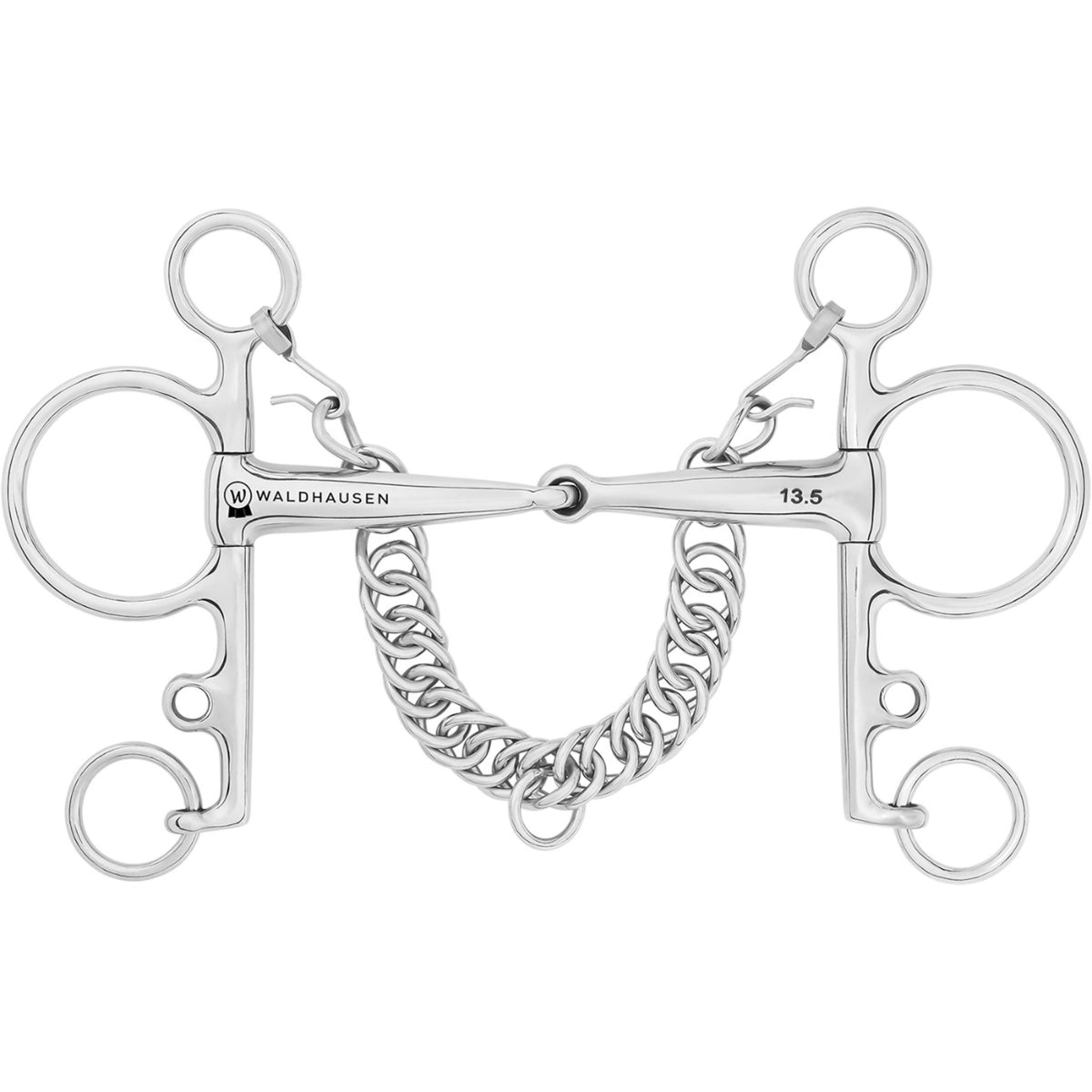 Waldhausen Pelham Bocado 16mm Snaffle Simple