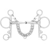 Waldhausen Pelham Bocado 14mm Snaffle Simple