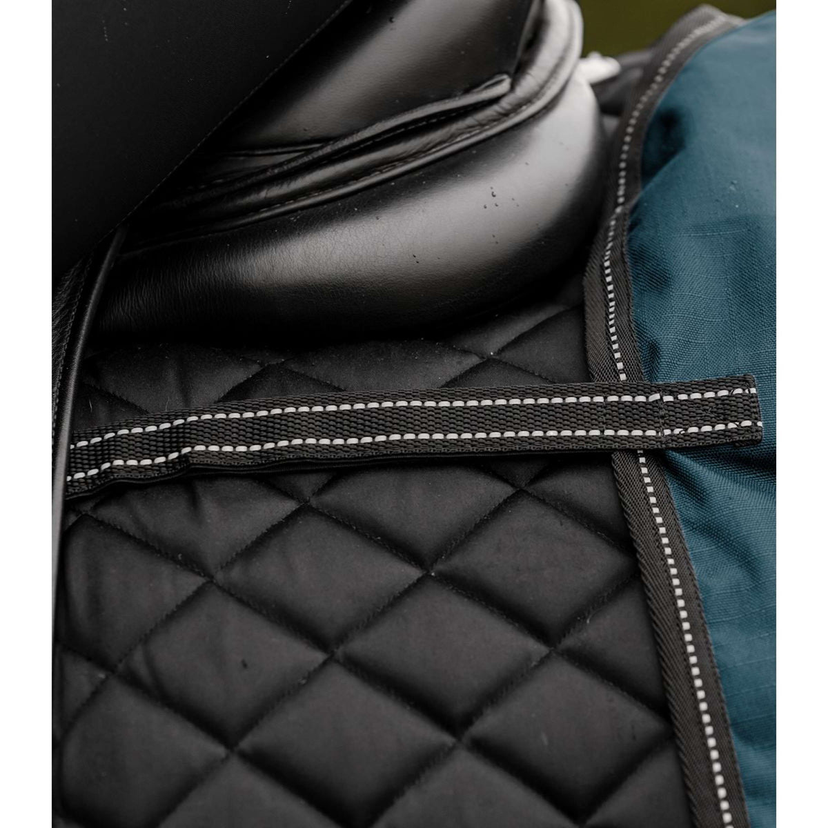 Waldhausen Cubrecuartos impermeable Salzburg 50g Petrol Blue