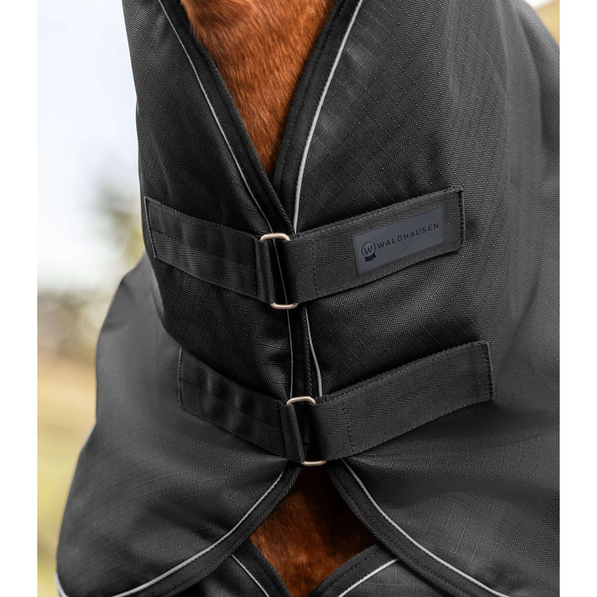 Waldhausen Pieza para el cuello Scandic 200 g Negro