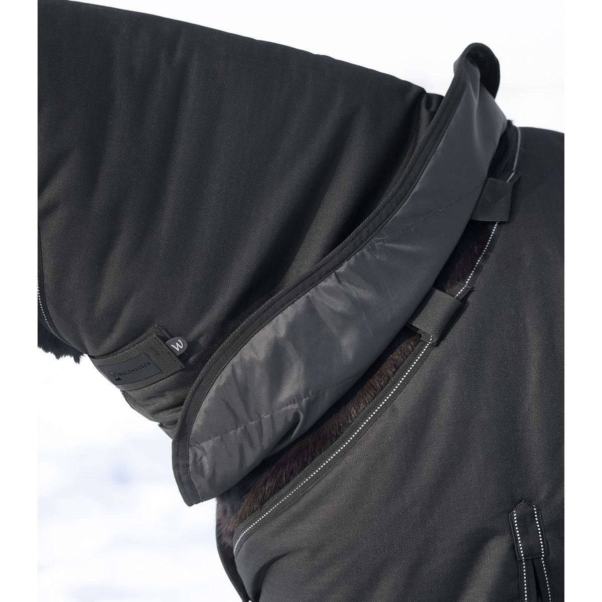 Waldhausen Pieza para el cuello 600D 200g Negro
