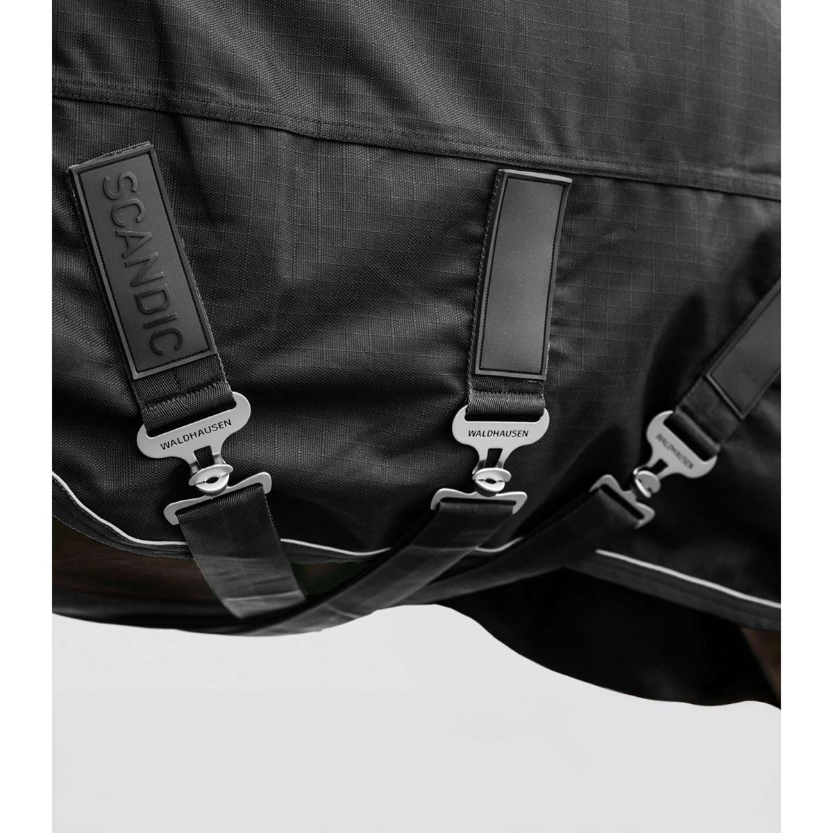 Waldhausen Alfombra de Exterior Scandic Multi-Layer 50/150g Negro