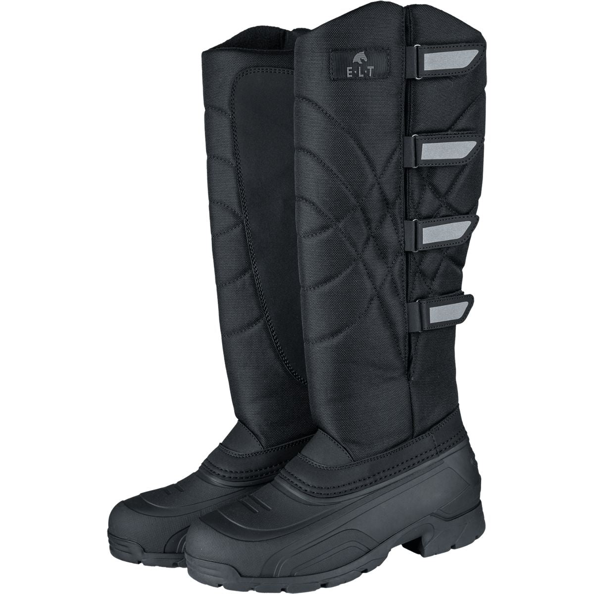 ELT Botas de Equitación de Invierno Essential Negro