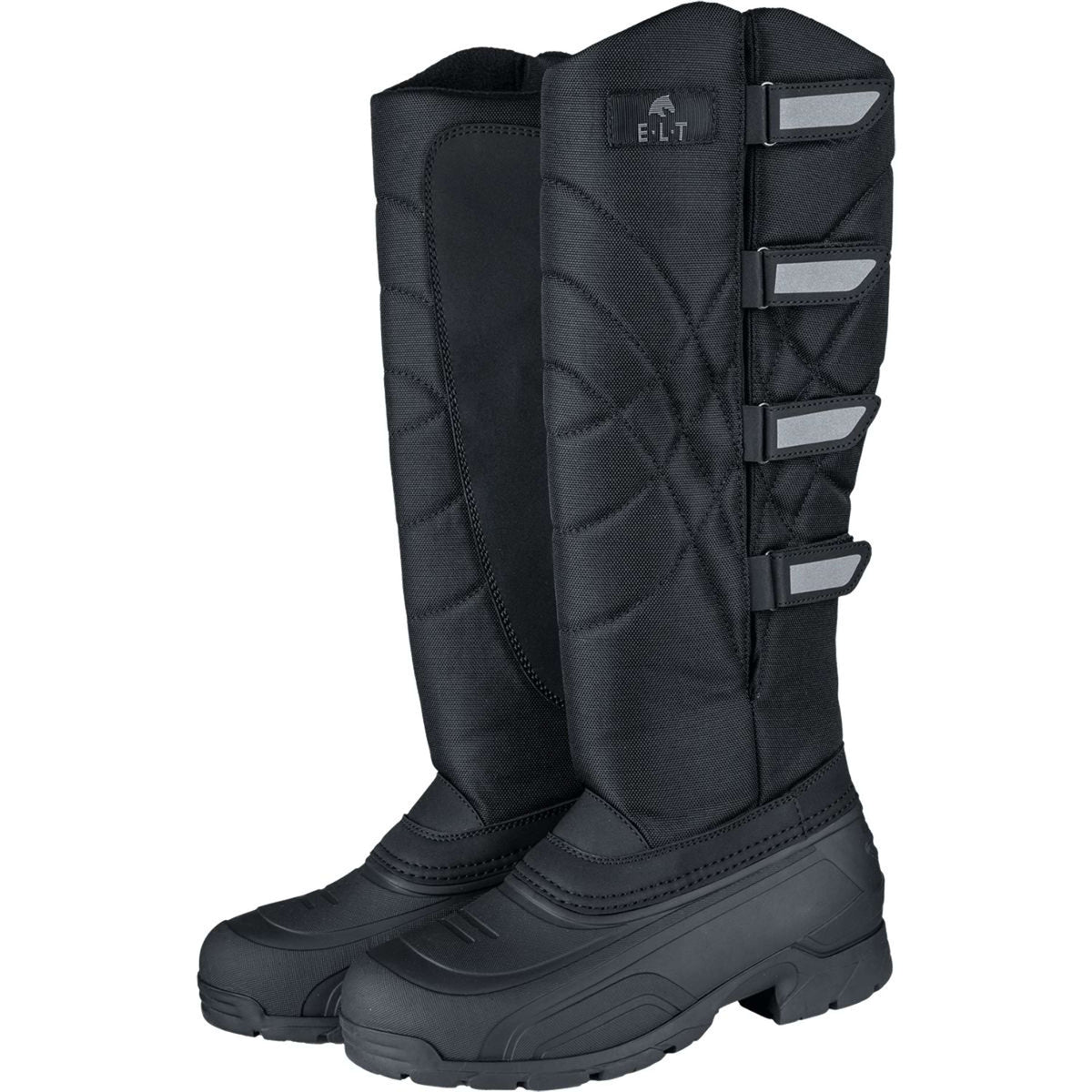 ELT Botas de Equitación de Invierno Essential Negro