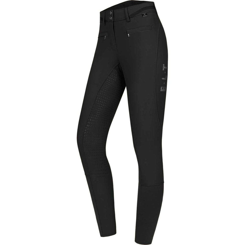 ELT Pantalón de Equitación Maja Glam Curved Cintura Alta Negro