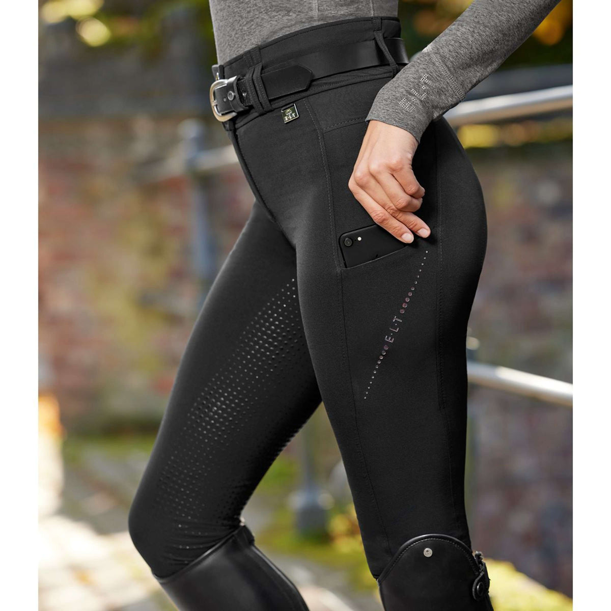 ELT Pantalones Mina Thermo Negro