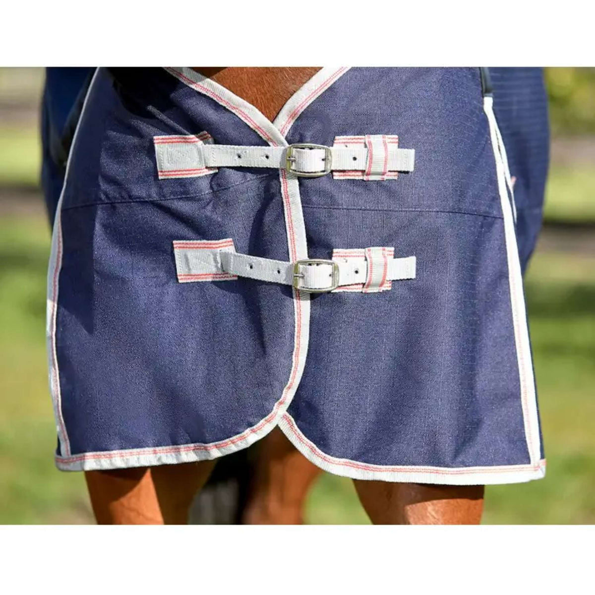 Weatherbeeta Lite Plus Participación Volver Comfitec Cuello estándar esencial Navy/Silver/Red