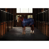 Weatherbeeta Manta de Establo Comfitec 210D Channel Quilt Standard Neck 220g Navy/Burgundy