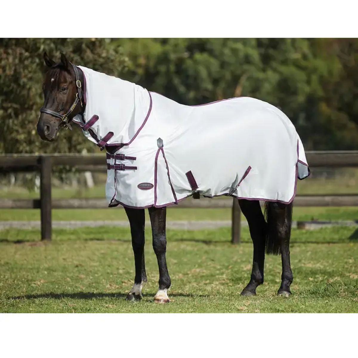 WeatherBeeta ComFiTec Essential Mesh II Combo Neck Blanco/Marron/Gris