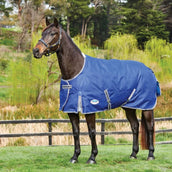 Weatherbeeta Manta de Invierno Comfitec Premier Free II Standard Neck Lite Azul Oscuro/Gris/Blanco