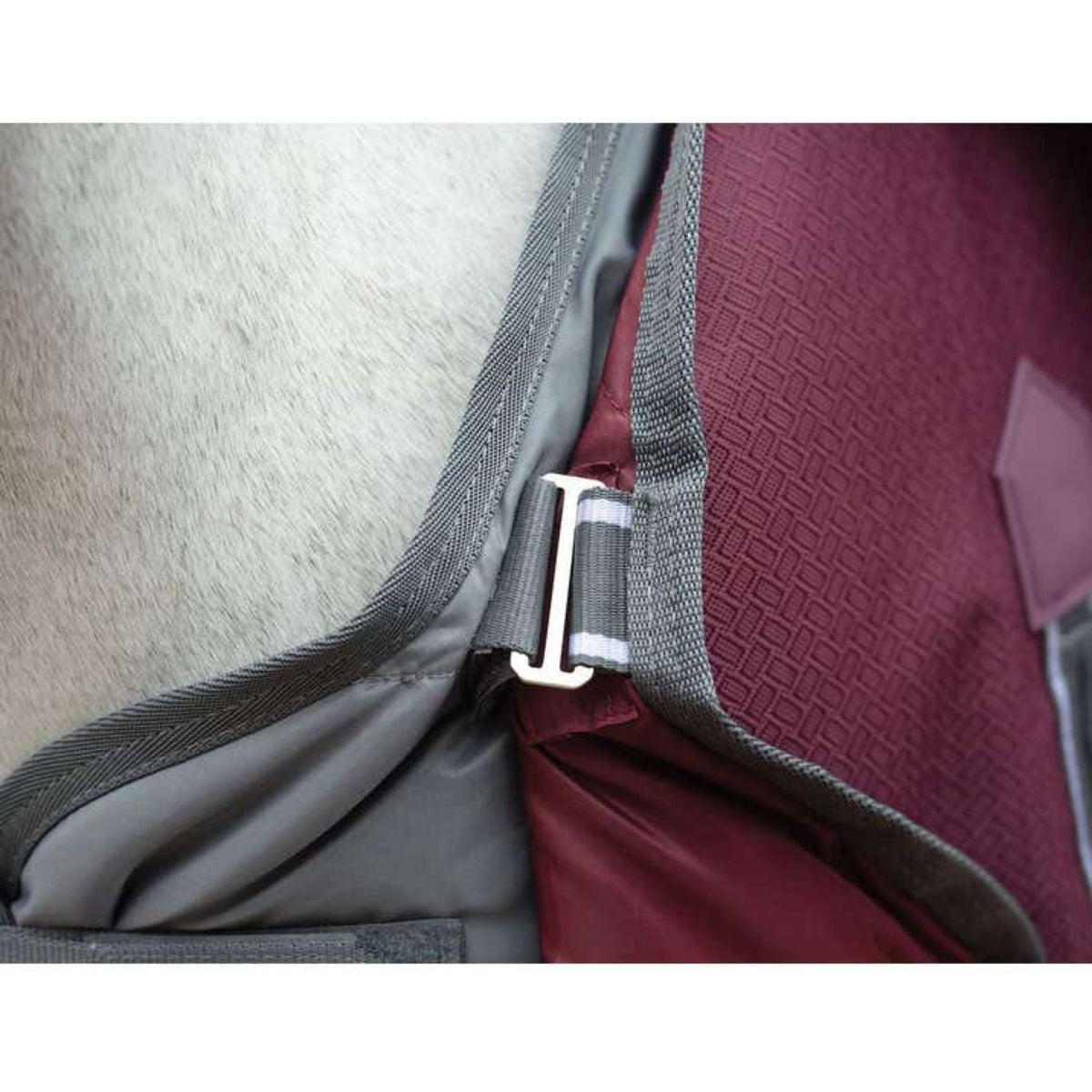 Weatherbeeta Manta Impermeable Comfitec Plus Dynamic II Standard Neck Lite Granate/Gris/Blanco