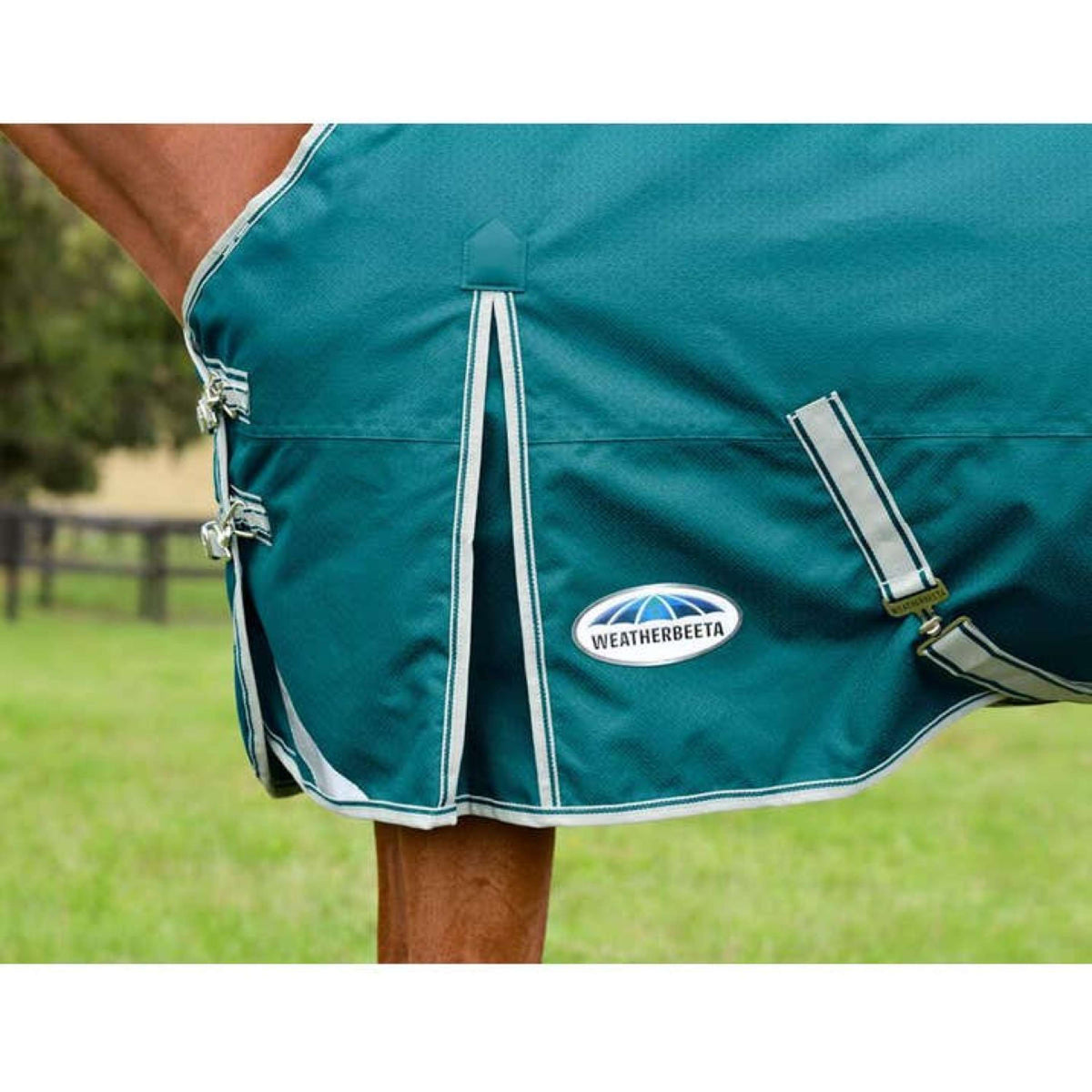 Weatherbeeta Manta Impermeable Comfitec Plus Dynamic II Standard Neck Lite 0g Teal Green/Stone/Teal Green