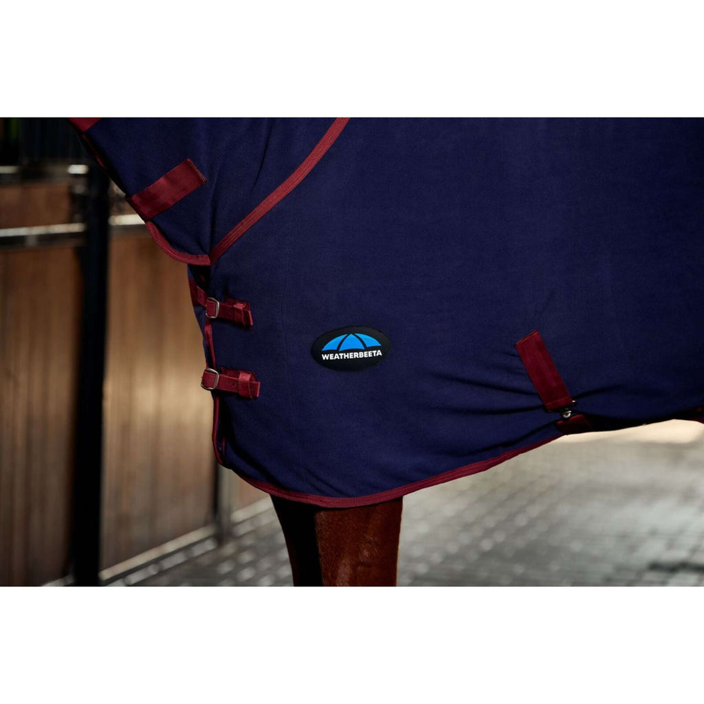 WeatherBeeta Manta de Forro Polar Anti-Static Cooler Combo Neck Navy/Burgundy