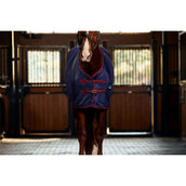 Weatherbeeta Manta de Forro Polar Anti-Static Cooler Standard Neck Navy/Burgundy