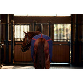 Weatherbeeta Manta de Forro Polar Anti-Static Cooler Standard Neck Navy/Burgundy