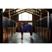 Weatherbeeta Manta de Forro Polar Anti-Static Cooler Standard Neck Navy/Burgundy