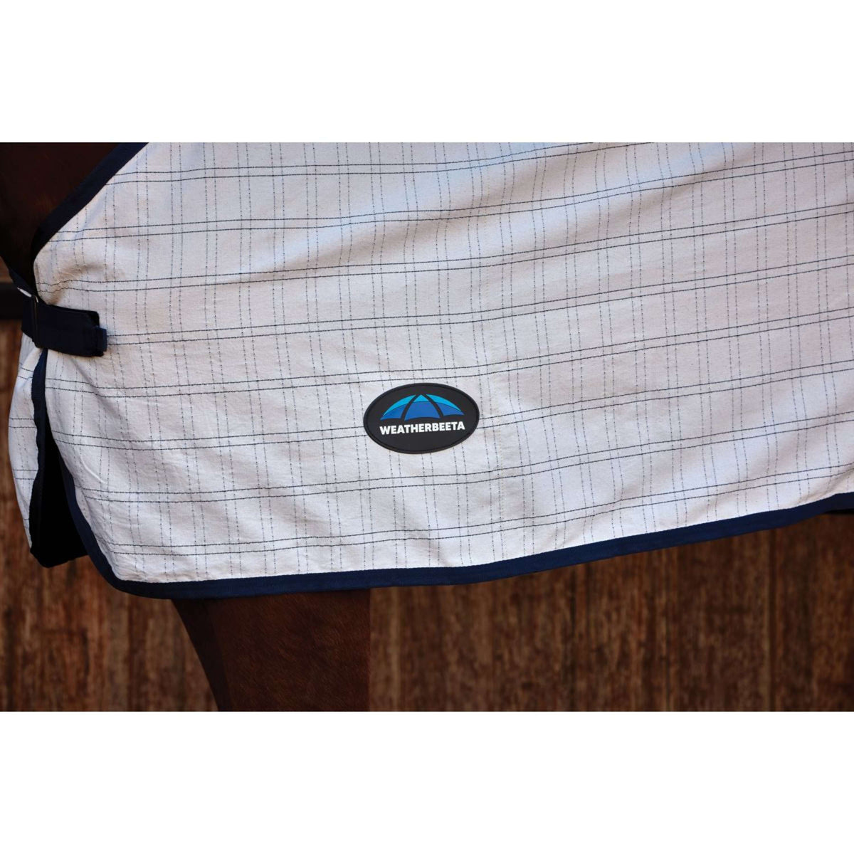 Weatherbeeta Comfitec Cotton Sheet liner Blanco/Azul Marino