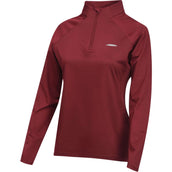 Weatherbeeta Shirt Prime Mangas Largas Maroon
