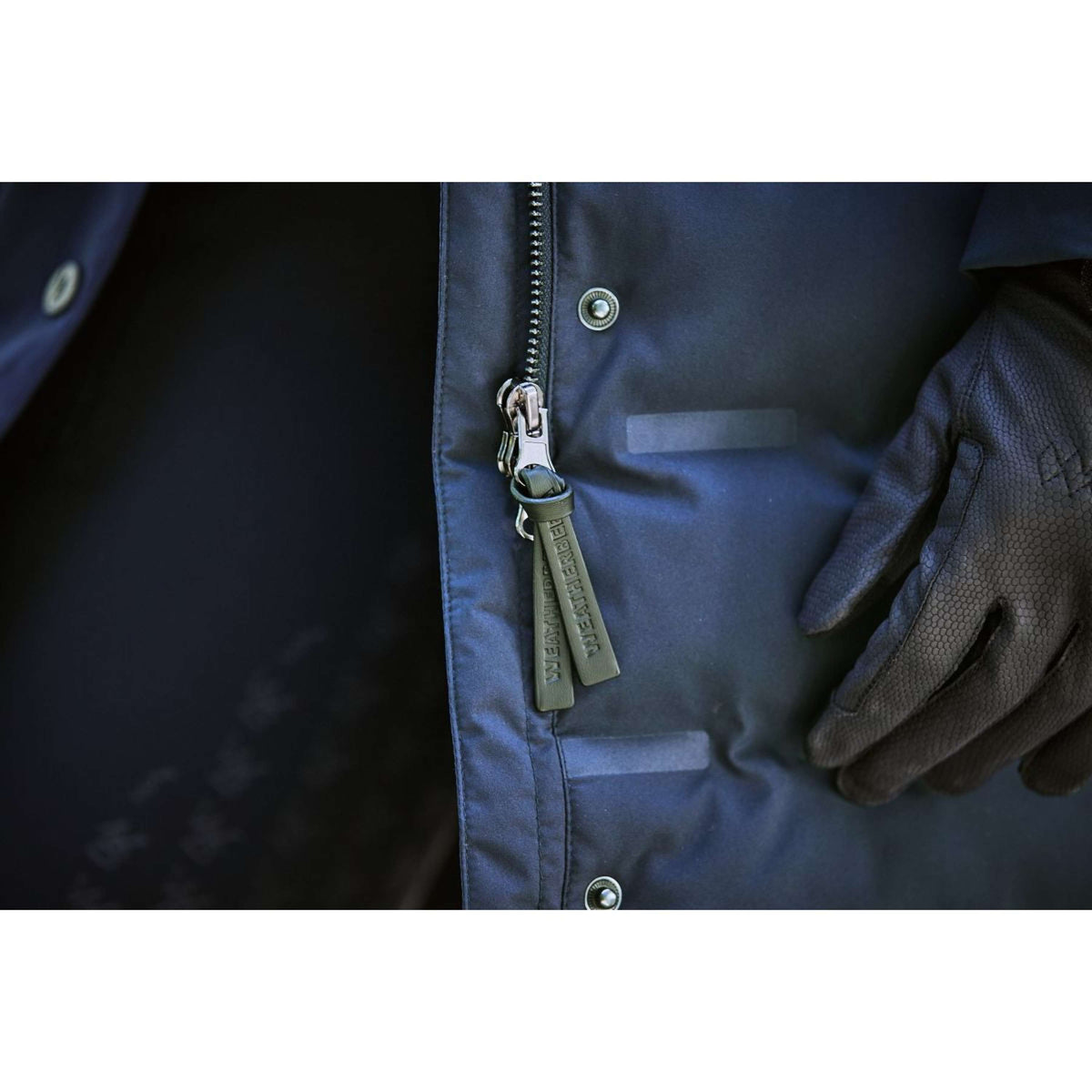 Weatherbeeta Chaqueta Helsinki Heat Seal Quilted Navy Iris